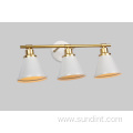 Modern Bathroom 3-light Gold Closet Vanity Light